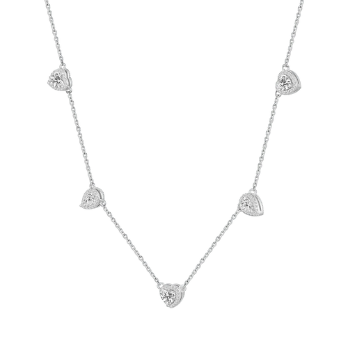Charming Heart / Necklace Silver