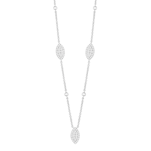 ديزي ليف / قلادة باللون الفضي