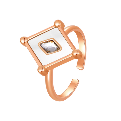 Kite / Ring Pearl Rose Gold