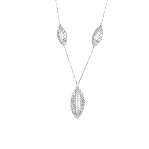 Leaf / Necklace Silver