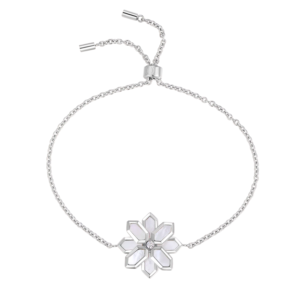 Lotus / Bracelet Pearl Silver