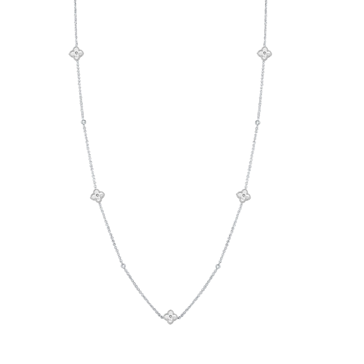 Mini Joory / Necklace Pearl Silver