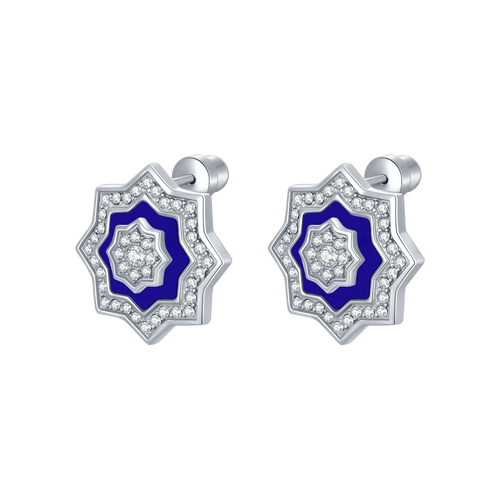 Najm / Earrings Blue Silver