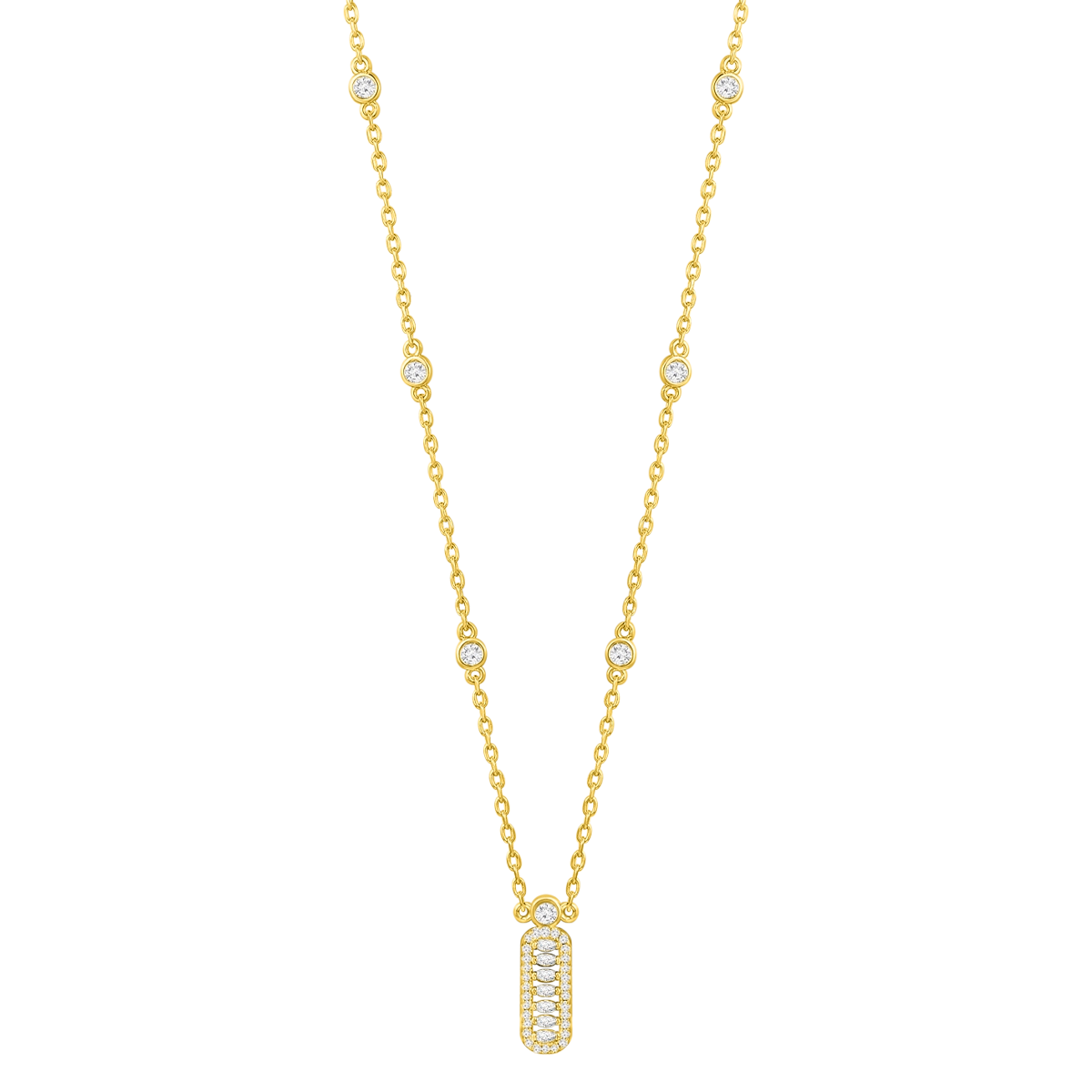 Fyne / Simple Necklace Gold