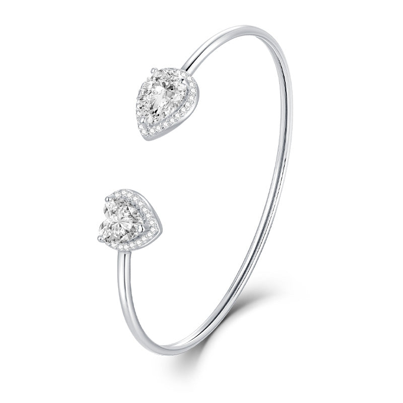 Charming Heart / Bangle Silver