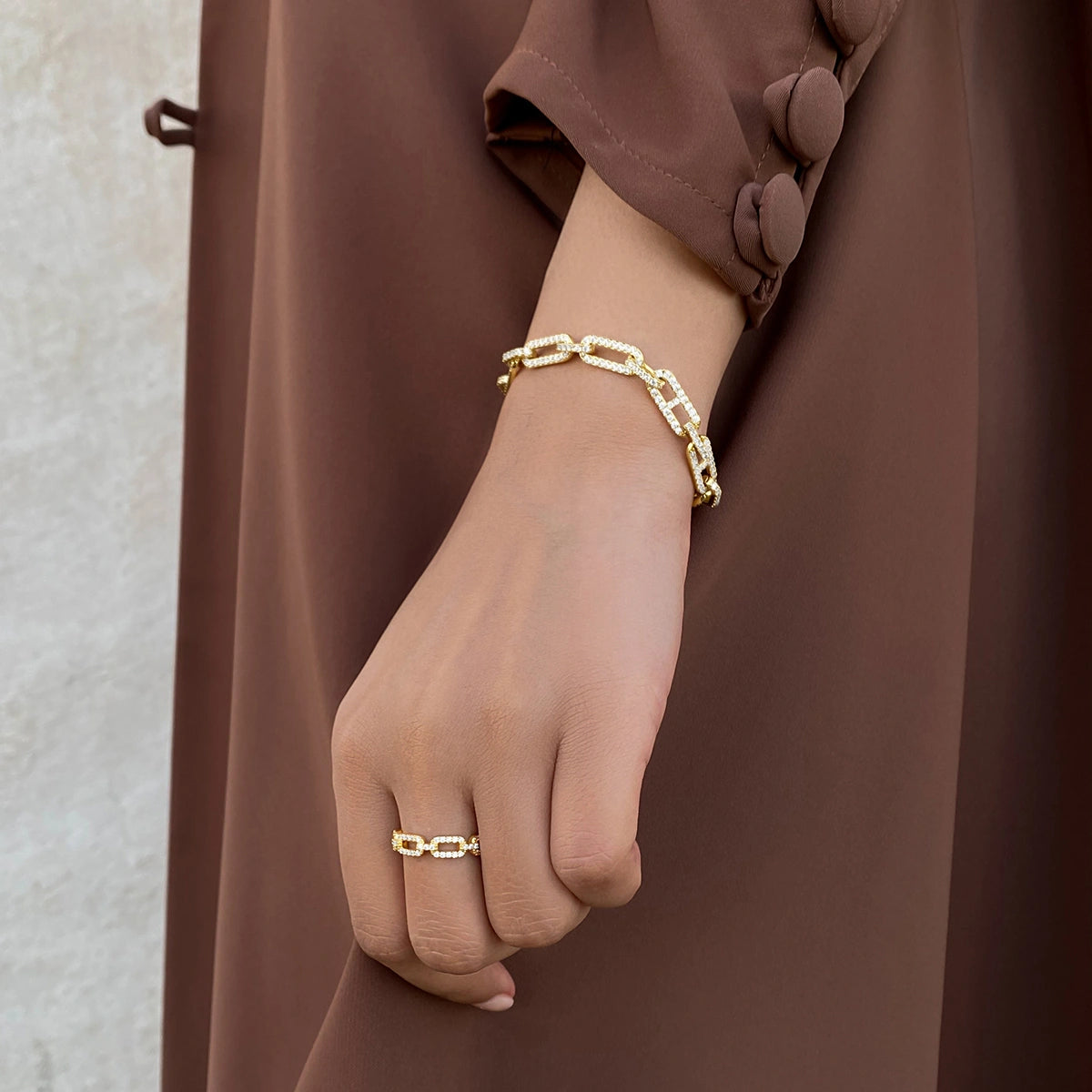 Links / Multi Ring Gold