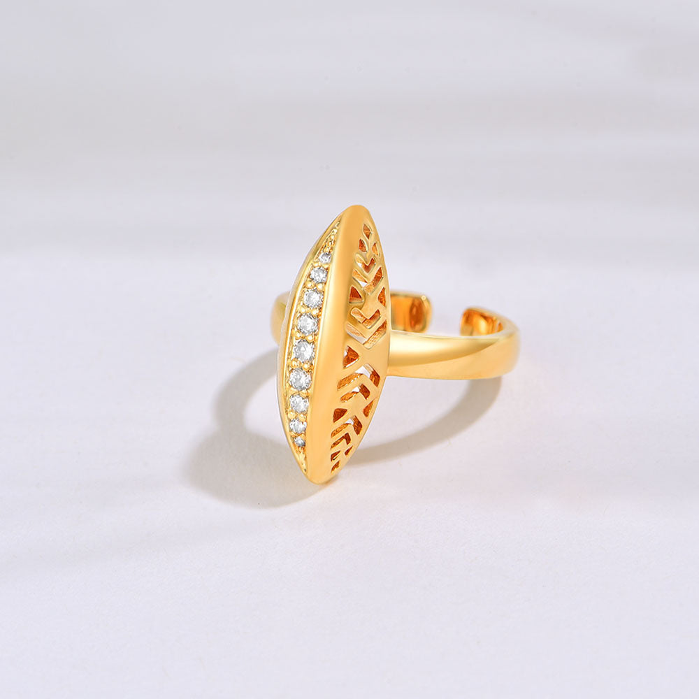 Leaf / Ring Gold