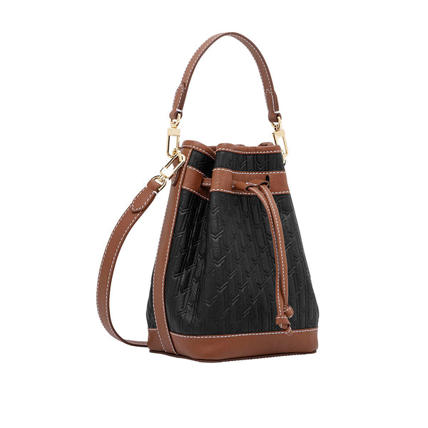 Sheikha Handbag / Black & Tan