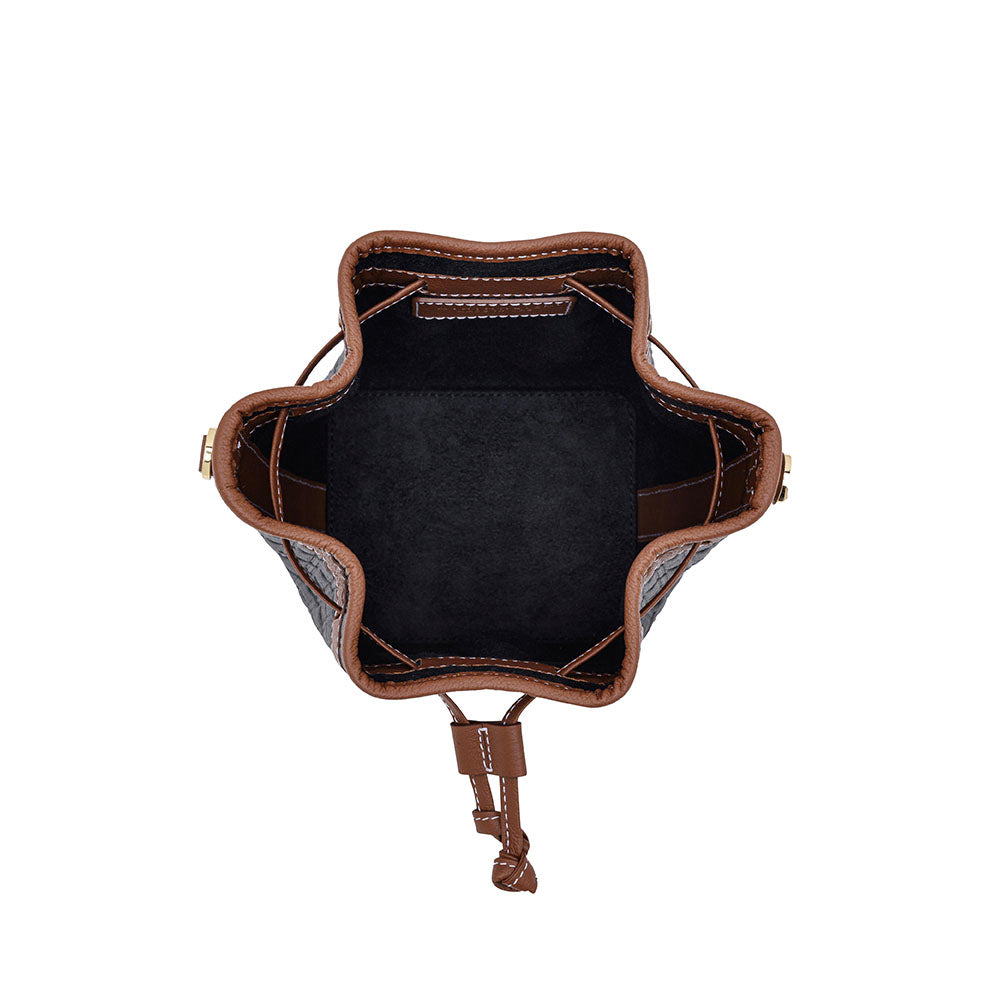 Sheikha Handbag / Black & Tan