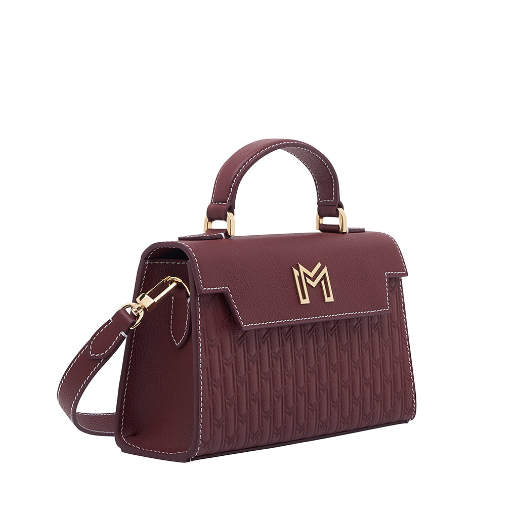 Hessa Handbag / Burgundy