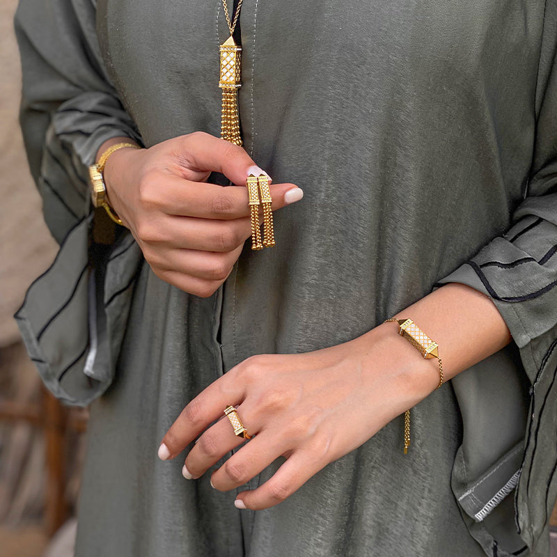 Latifa / Tassel Gold - Gift Set