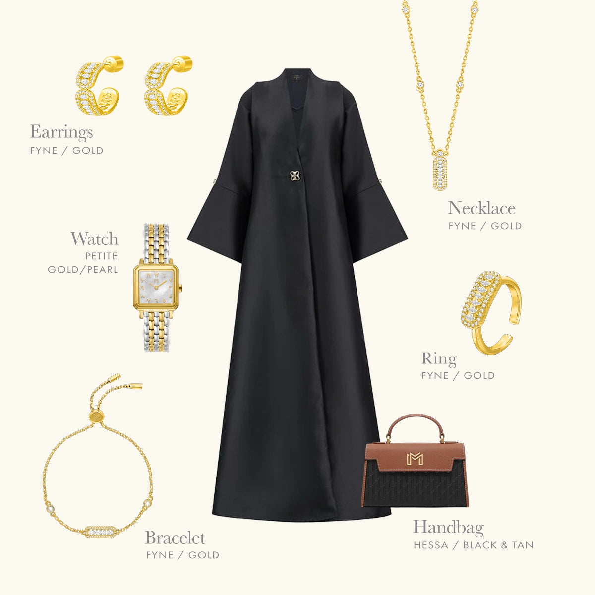 Fyne / Simple Necklace Gold