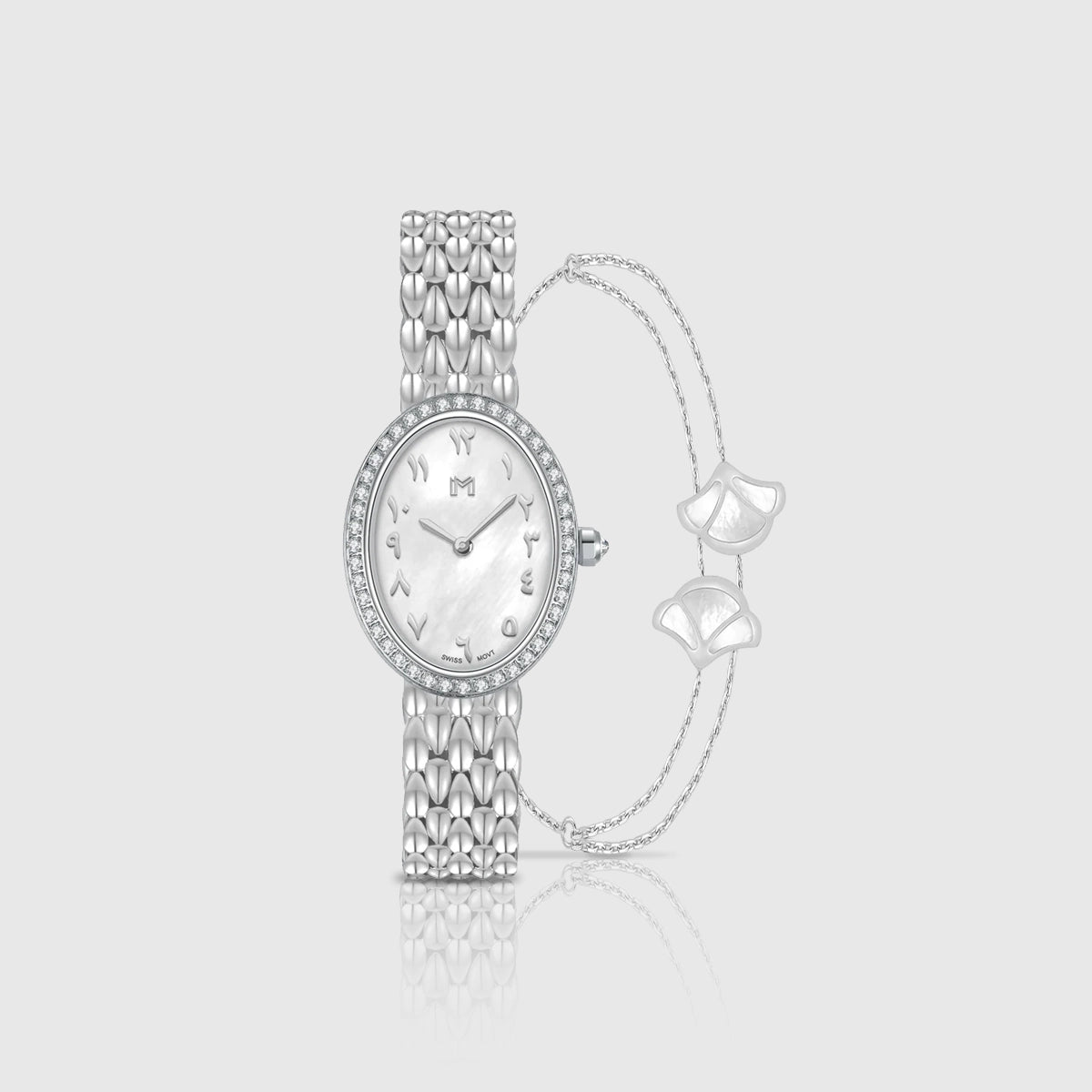 Abeer / Tulip Pearl Silver - Gift Box