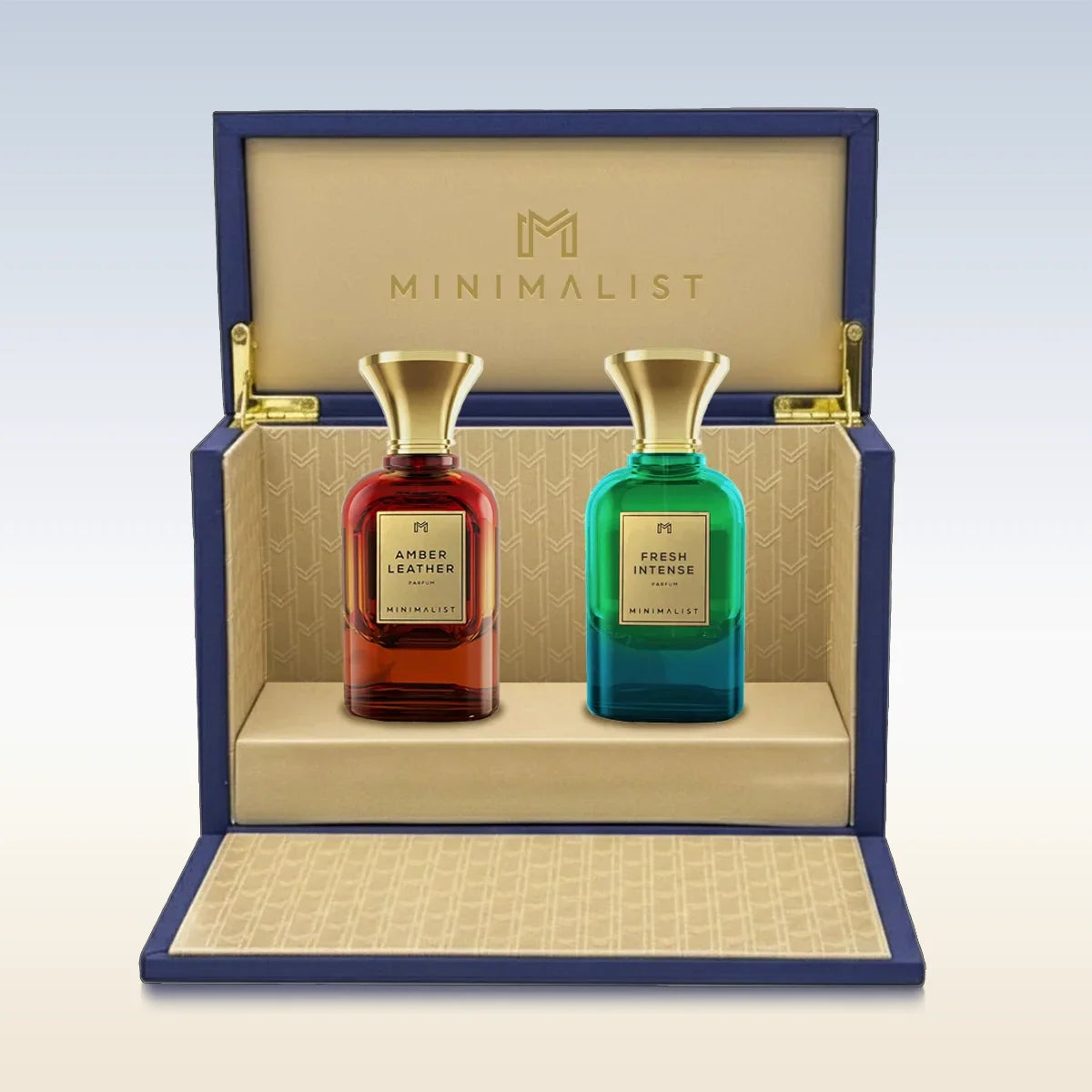 بوكس هدية - عطر امبر ليذر / عطر فريش إنتنس