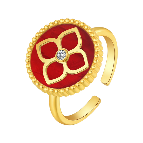 Ameera / Ring Red Gold