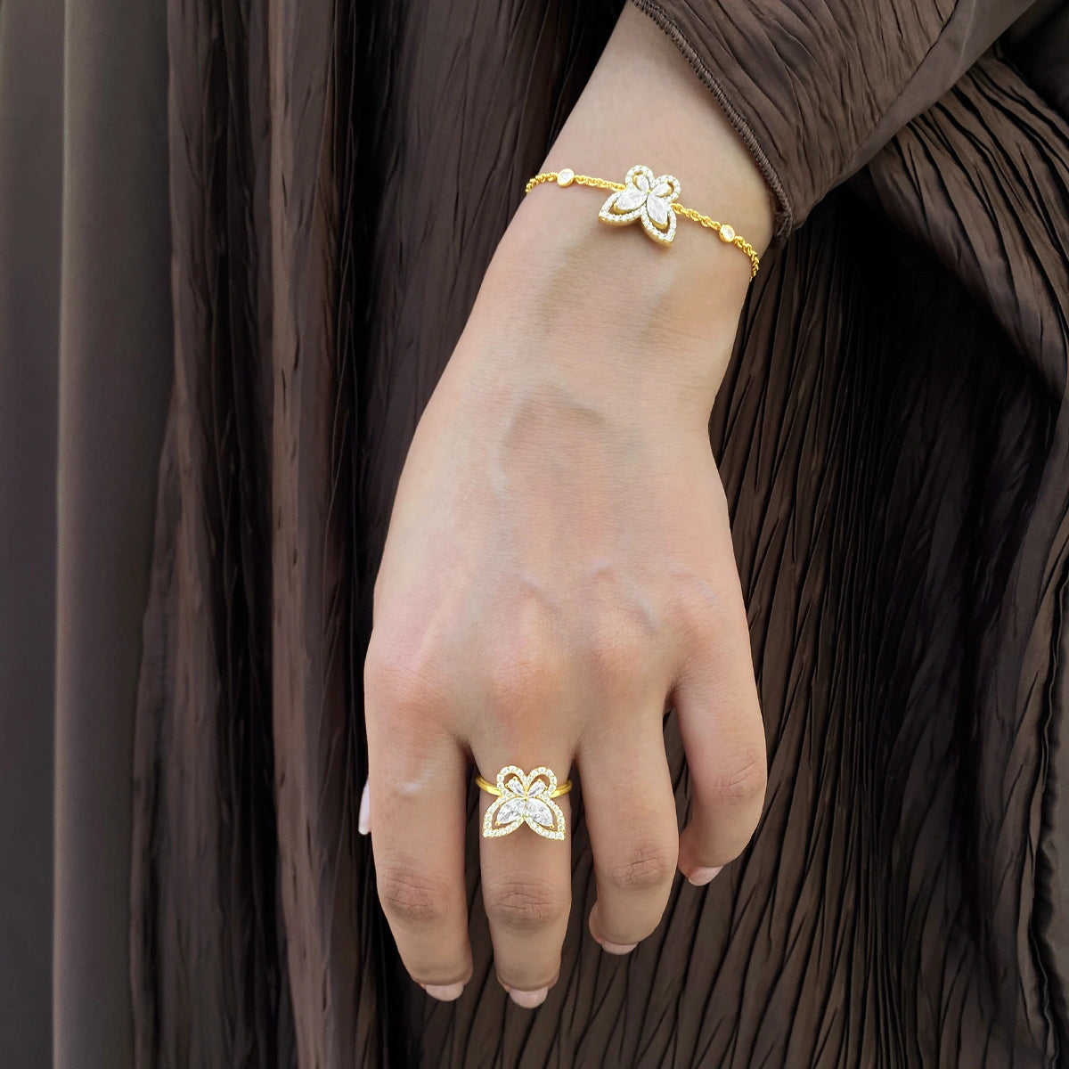 Butterfly / Ring Gold