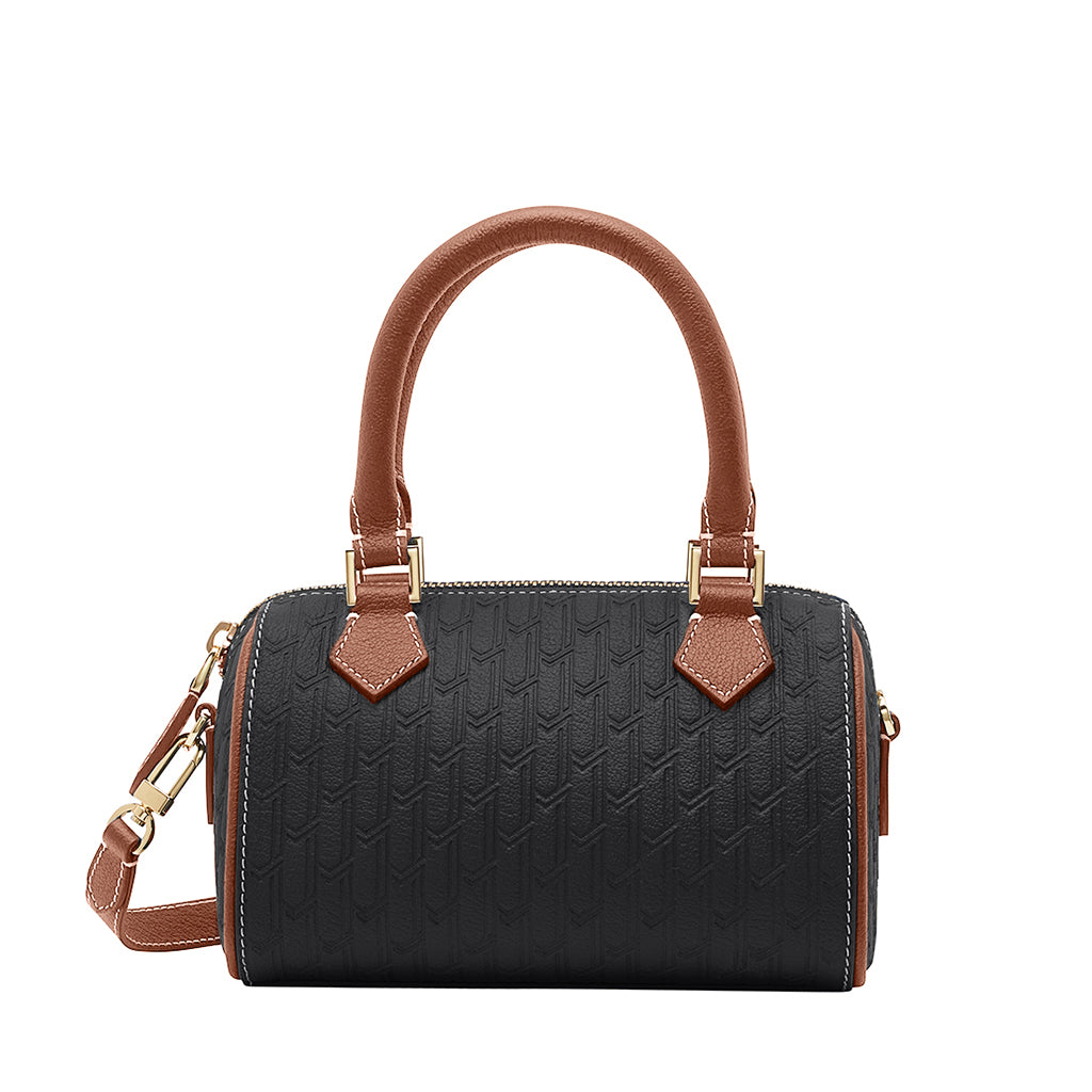 Reem Handbag / Black & Tan