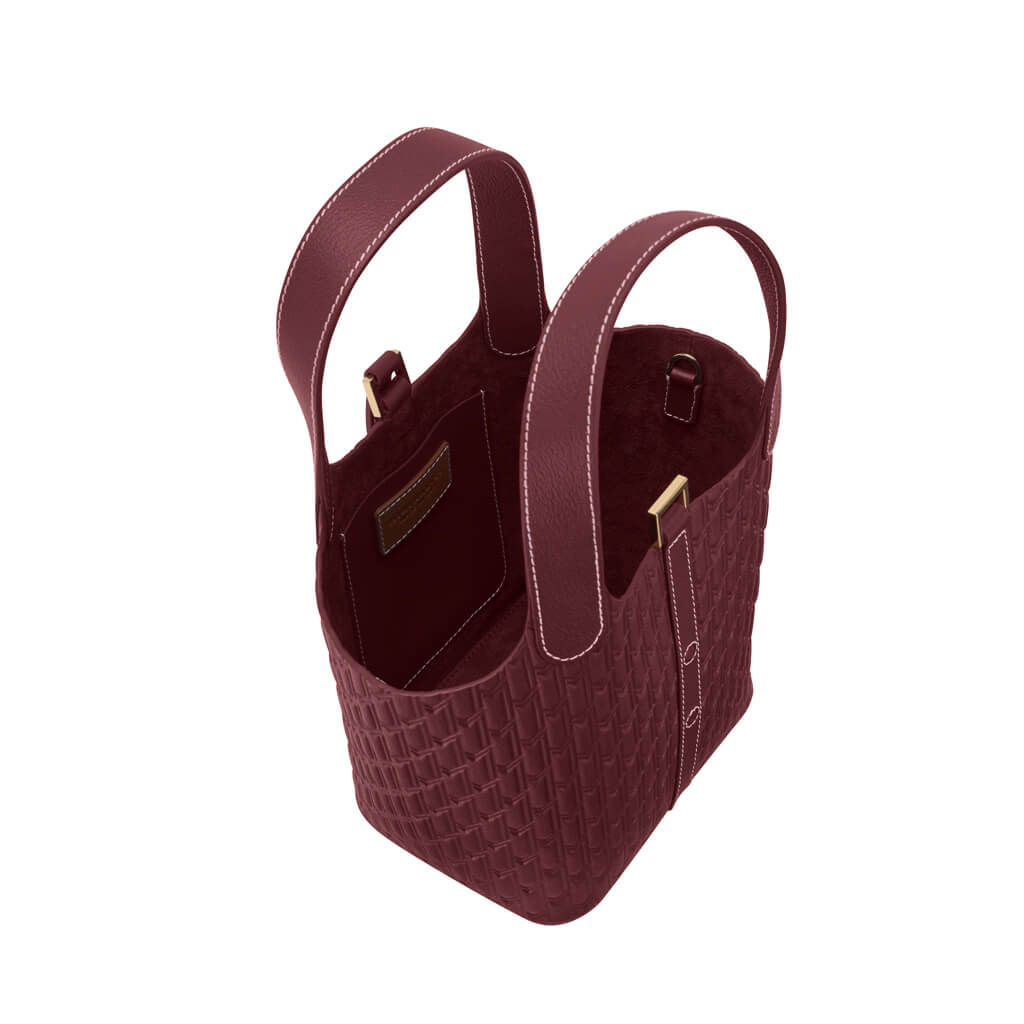 Alyazia Handbag / Burgundy