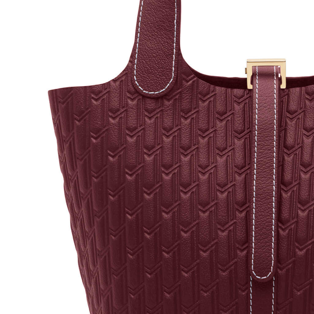 Alyazia Handbag / Burgundy