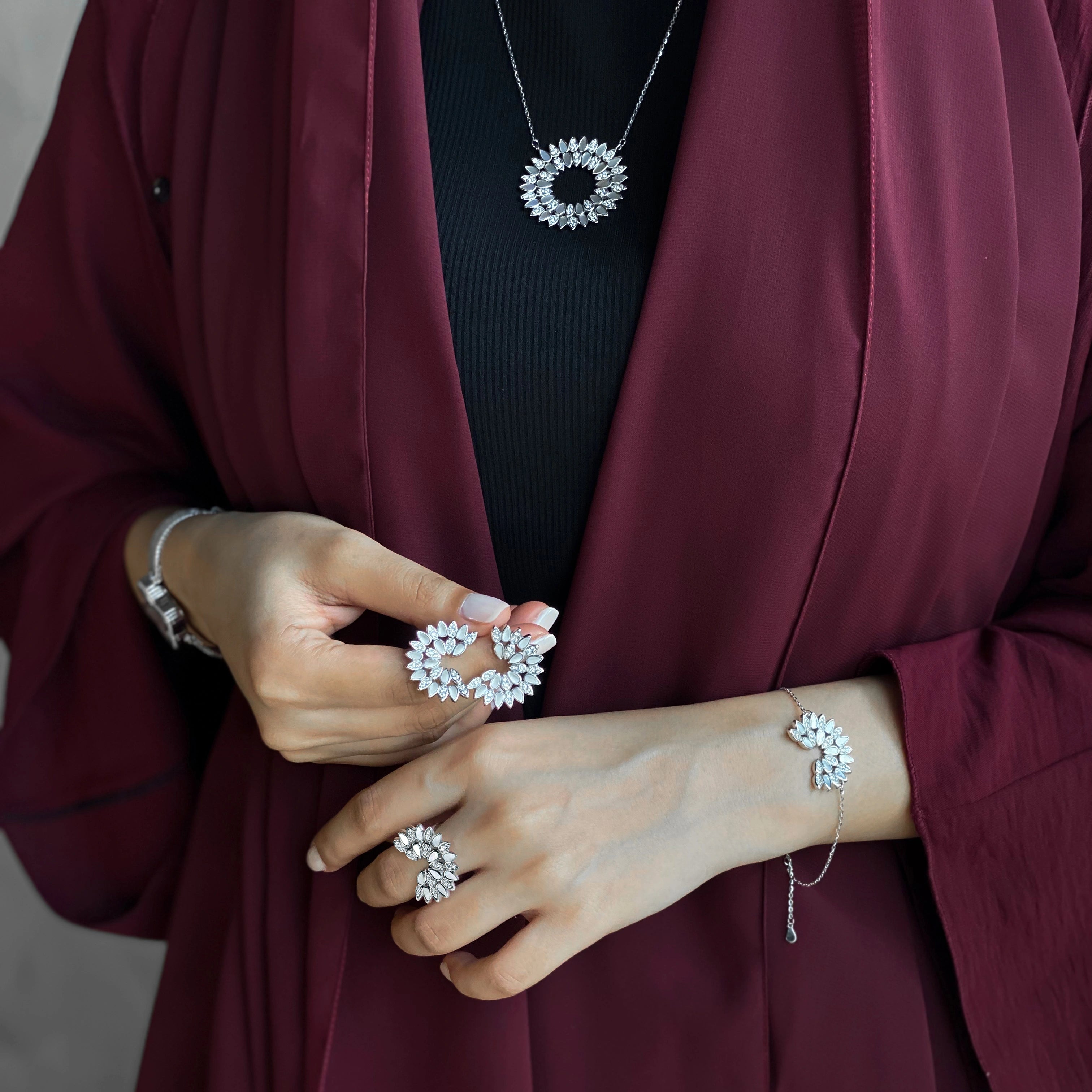 Charming Drop / Necklace Silver