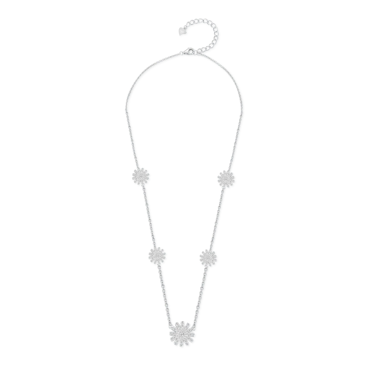 Charming Sunflower / Necklace Silver