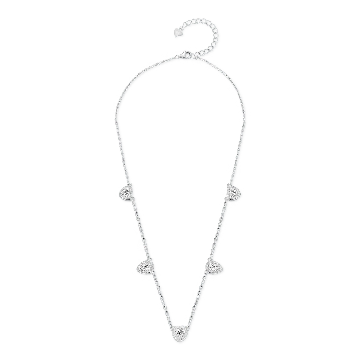 Charming Heart / Necklace Silver