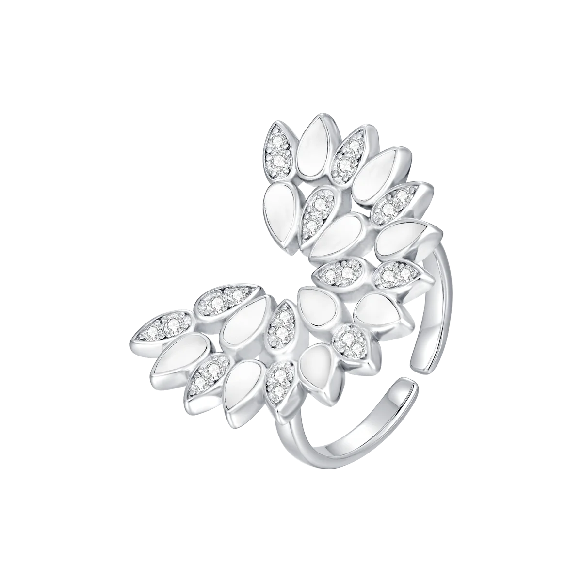 تشارمنق دروب / خاتم باللون الفضي