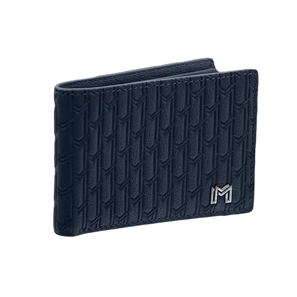 Camel Leather Navy / Silver