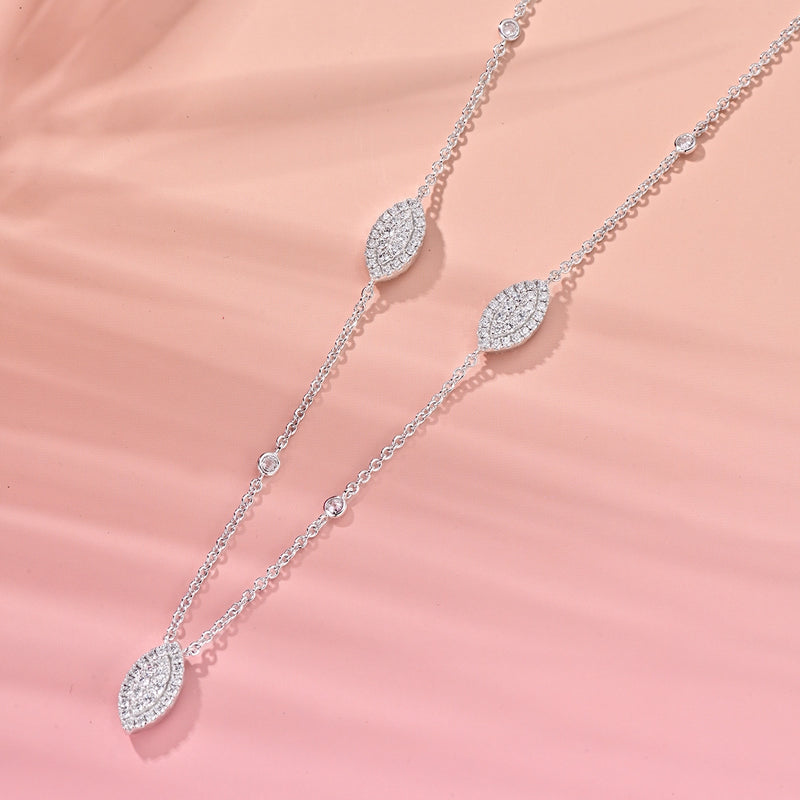 Daisy Leaf / Necklace Silver