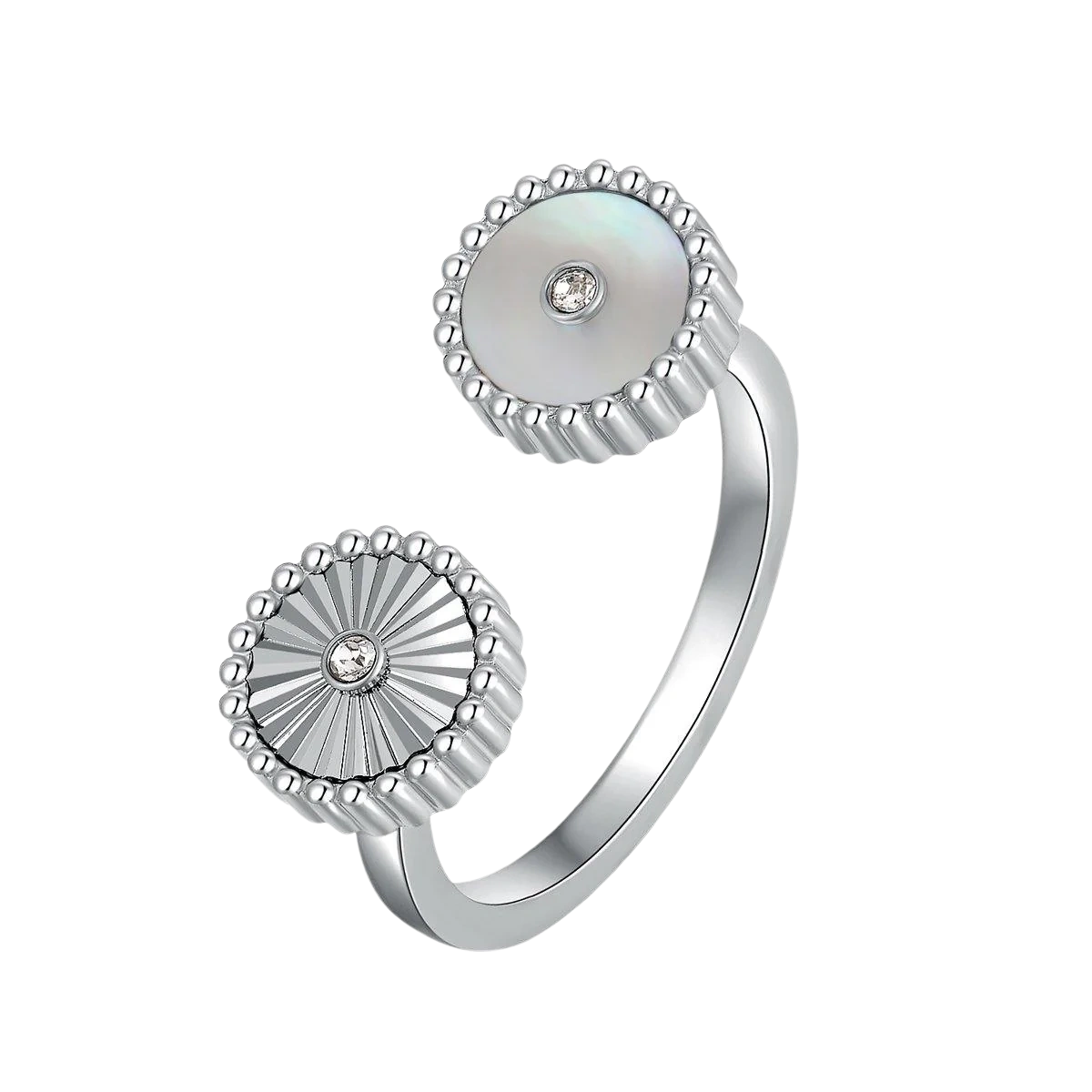 Kanz / Ring Pearl Silver