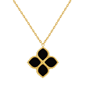 Joory / Necklace Black Gold