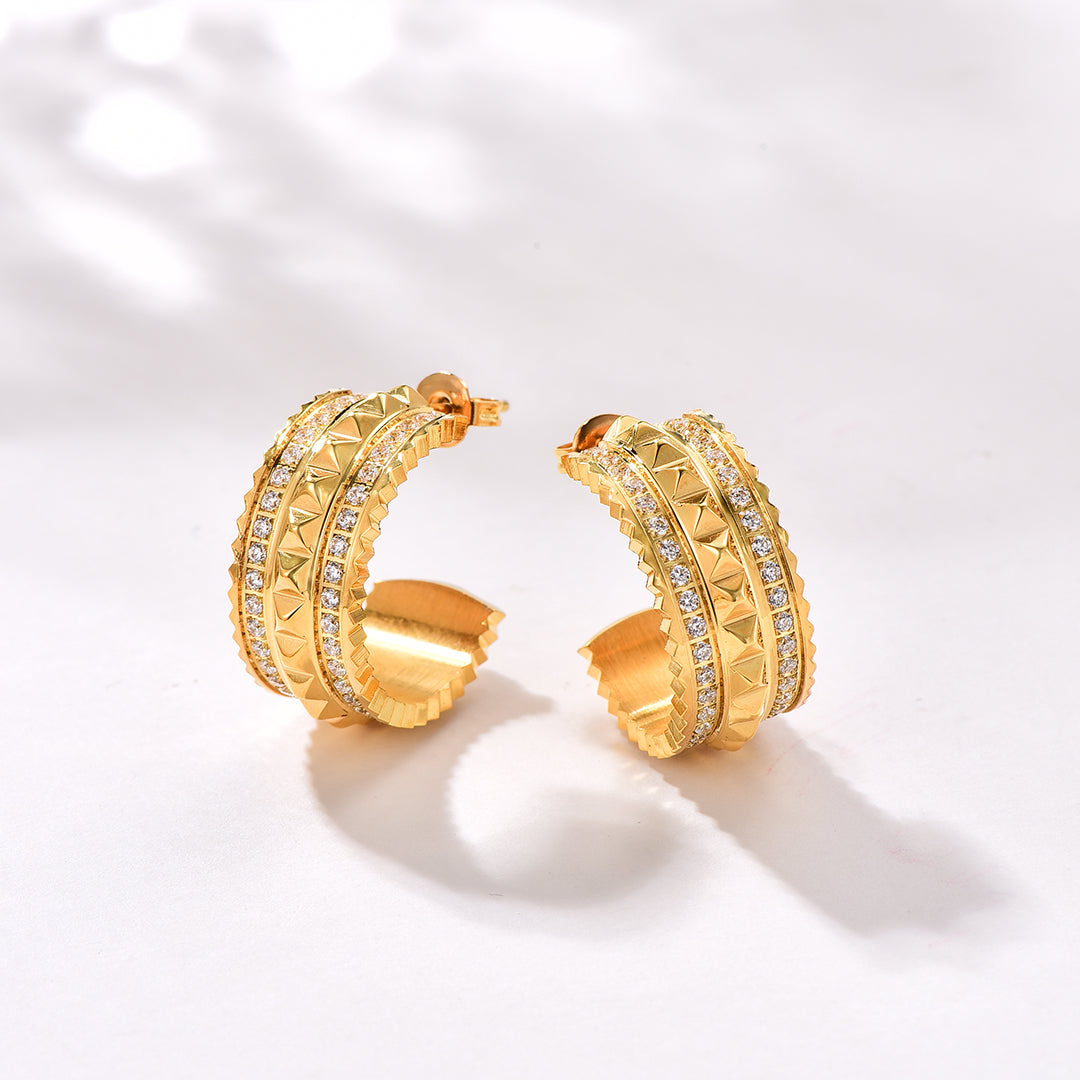 Shams / Earrings Gold