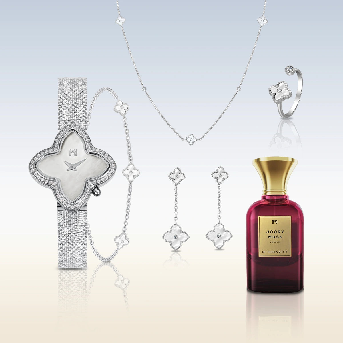 Alia / Mini Joory Pearl Silver / Joory Musk Parfum - Gift Set