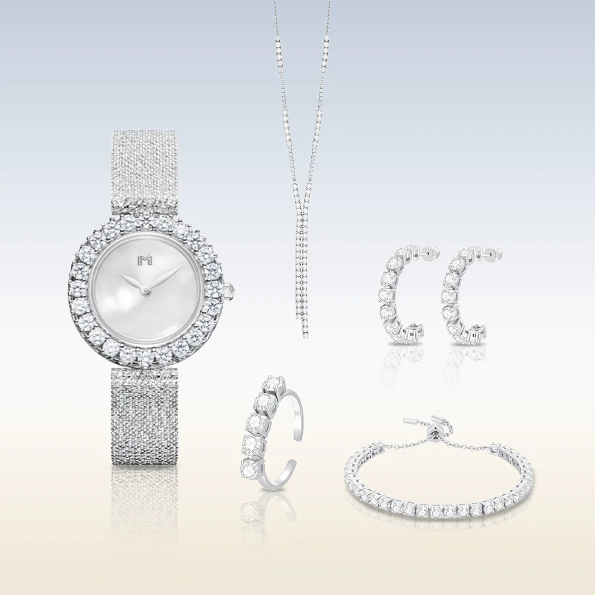 Huda / Tennis Silver - Gift Set