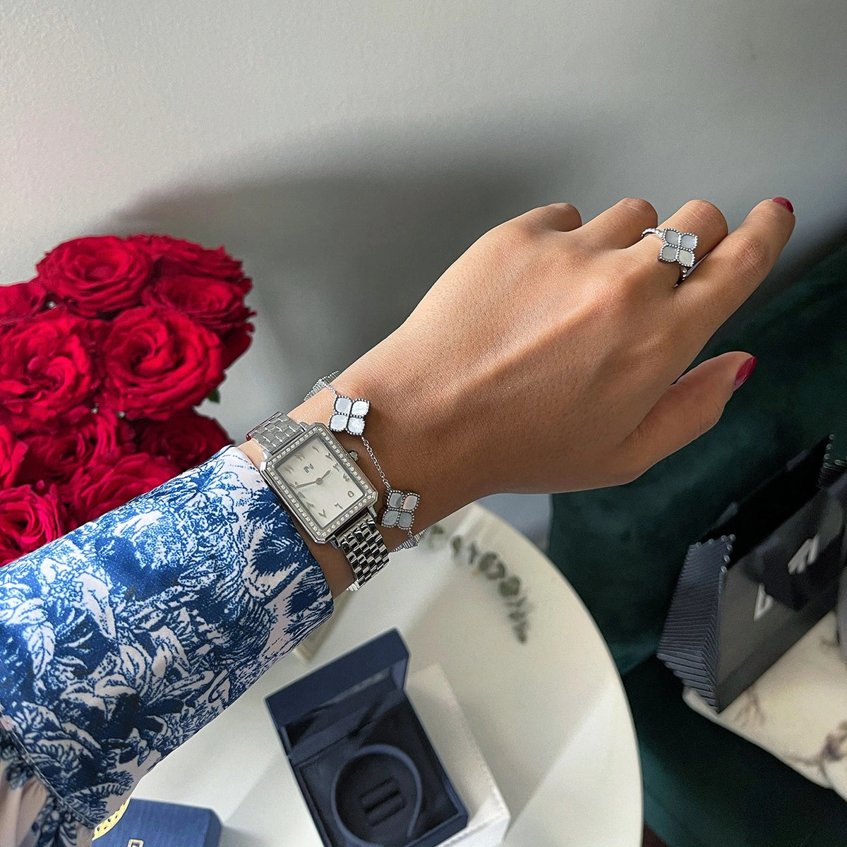 Alia / Mini Joory Pearl Silver / Joory Musk Parfum - Gift Box