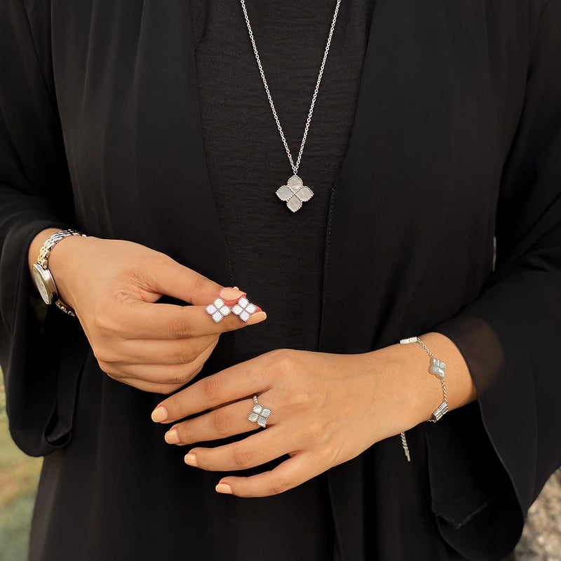 Joory / Set Pearl Silver