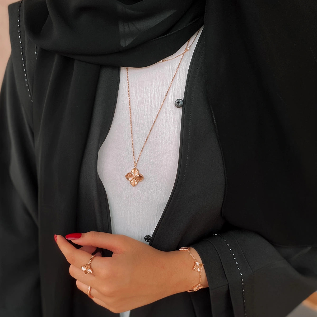 Joory / Set Sunglow Rose Gold