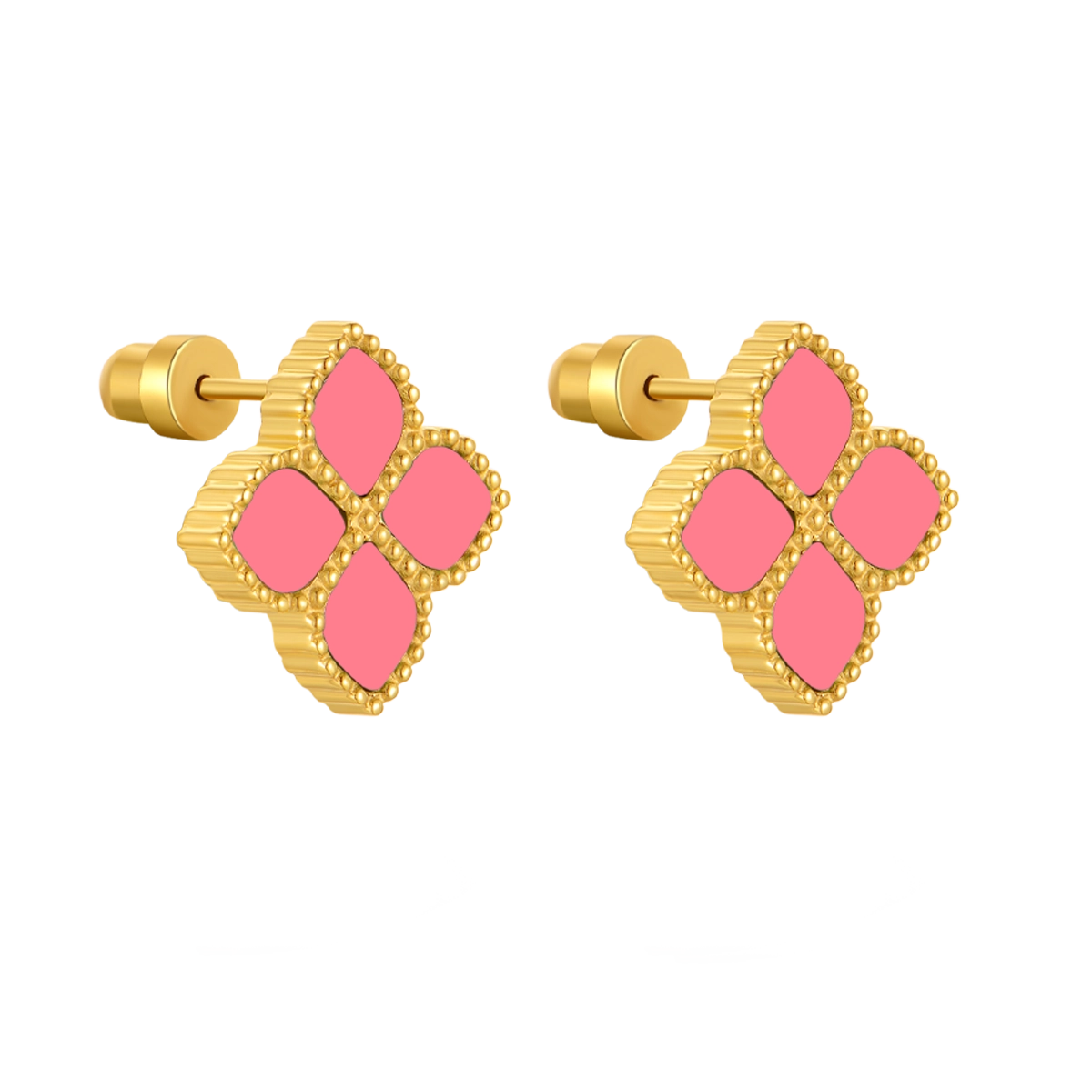 Joory / Earrings Pink Gold