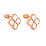 Joory / Earrings Pearl Rose Gold