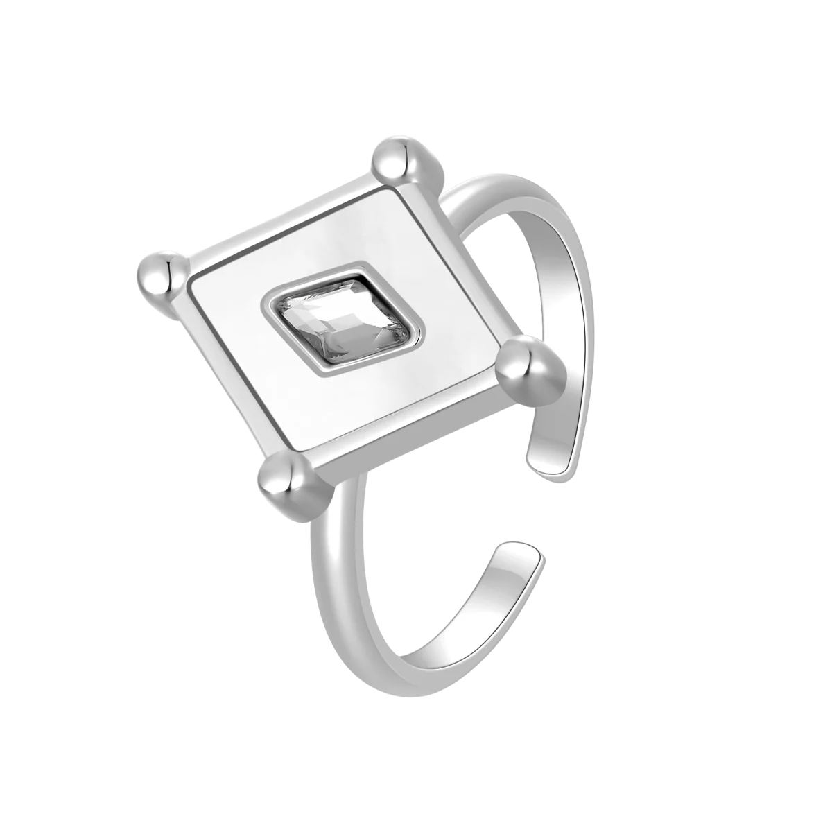 Kite / Ring Pearl Silver