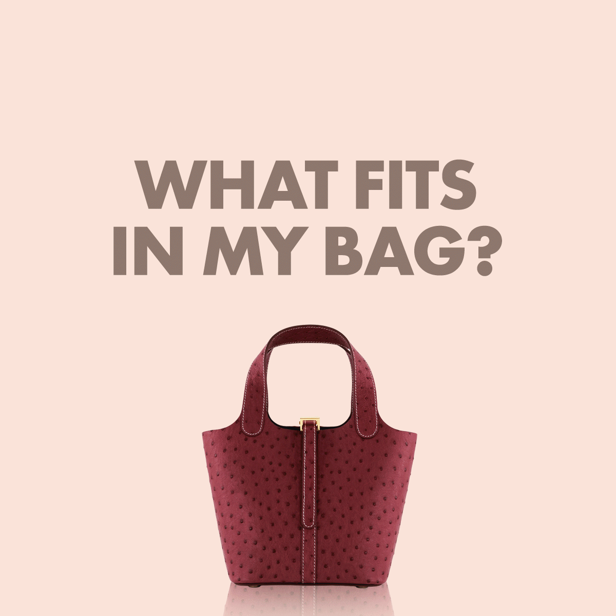 Alyazia Ostrich Leather / Burgundy