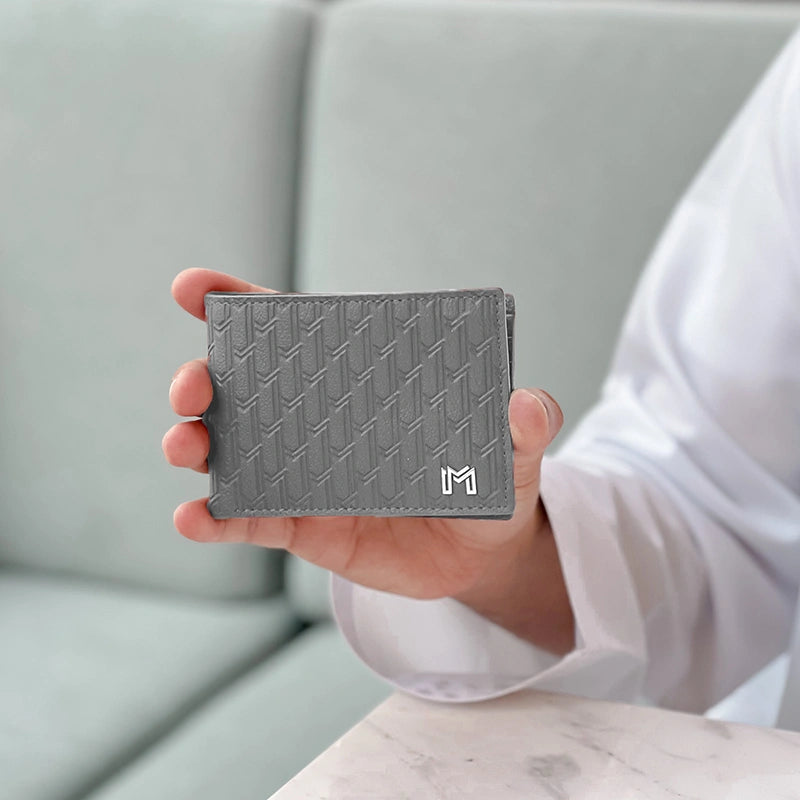 Camel Leather Grey / Silver