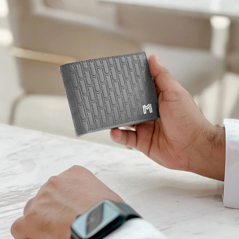 Camel Leather Grey / Silver