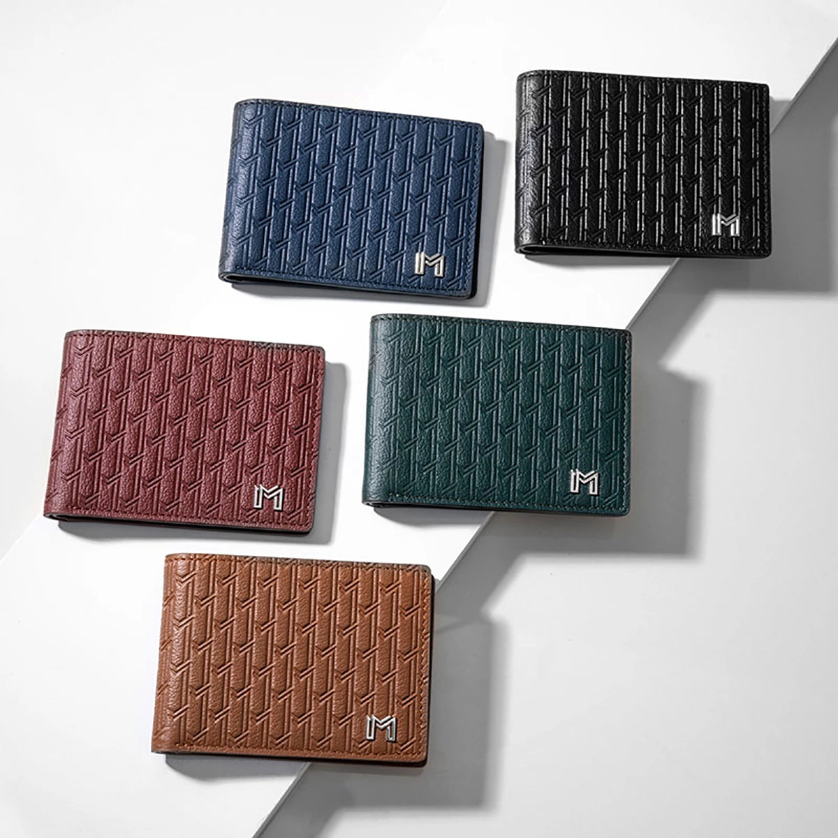 Camel Leather Green / Silver