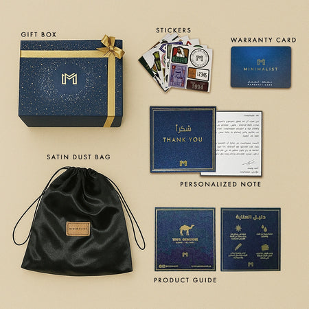 Sheikha Handbag / Black & Tan