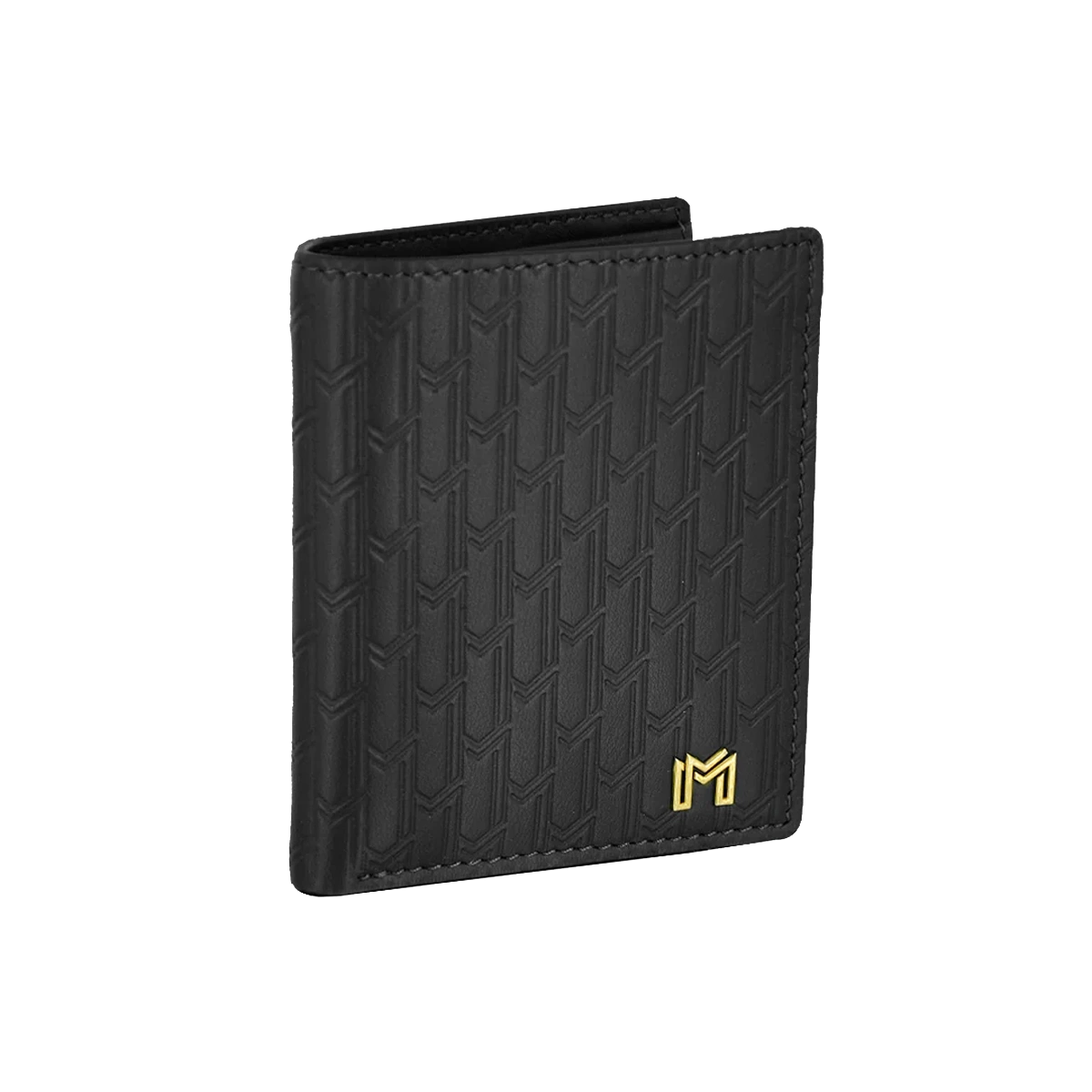 Italian Calfskin Leather Black / Gold