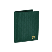 Italian Calfskin Leather Green / Gold