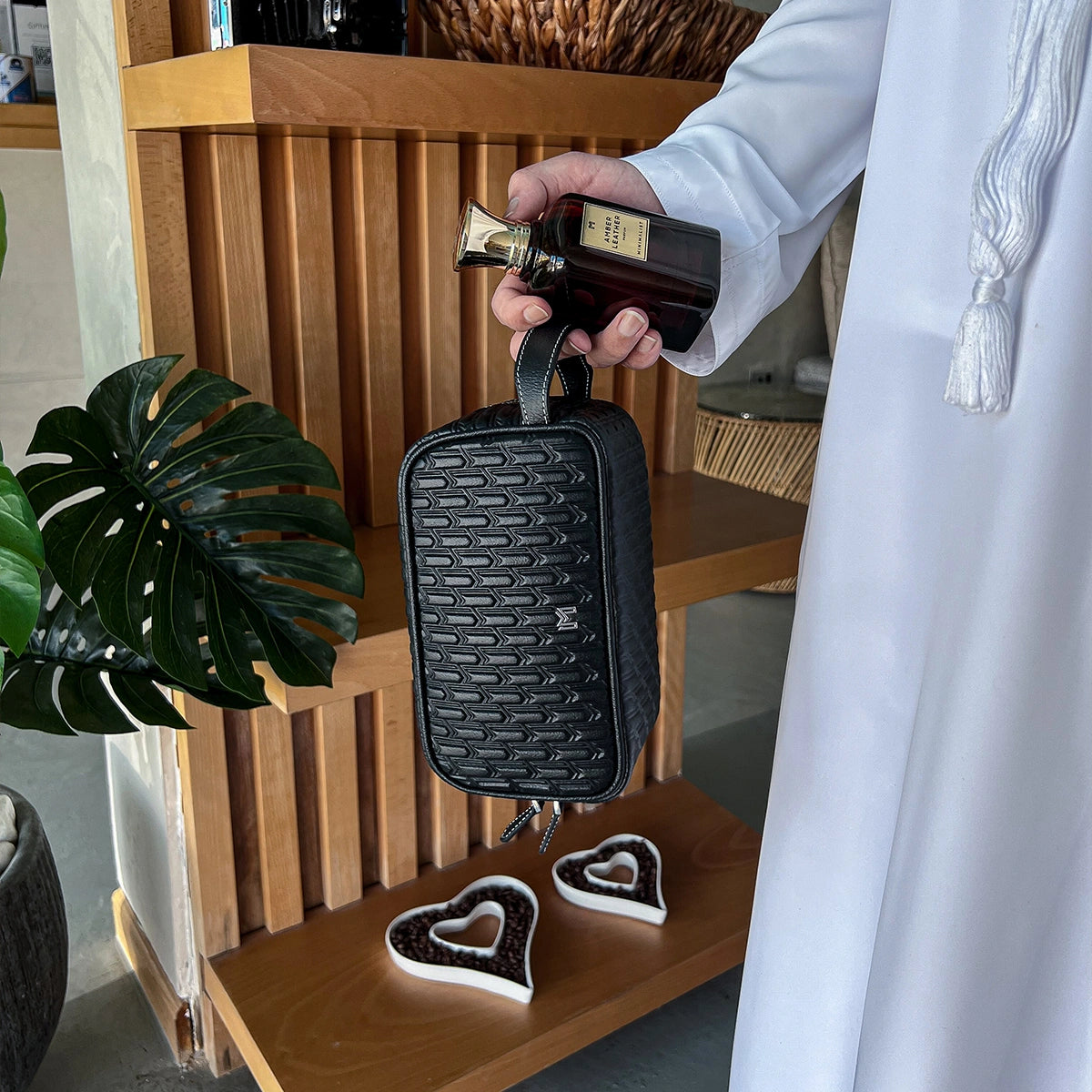 Travel Pouch Black / Silver