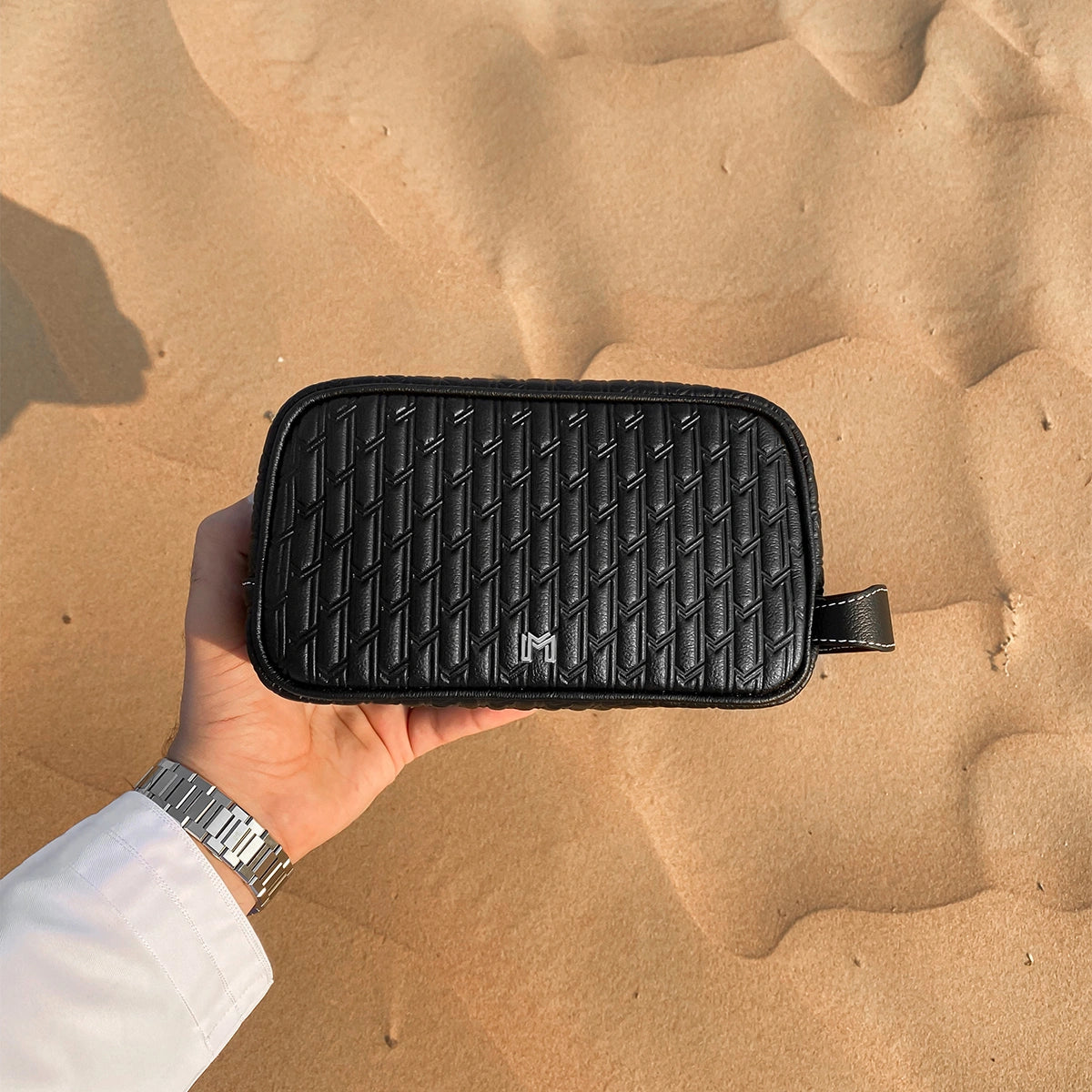 Travel Pouch Black / Silver