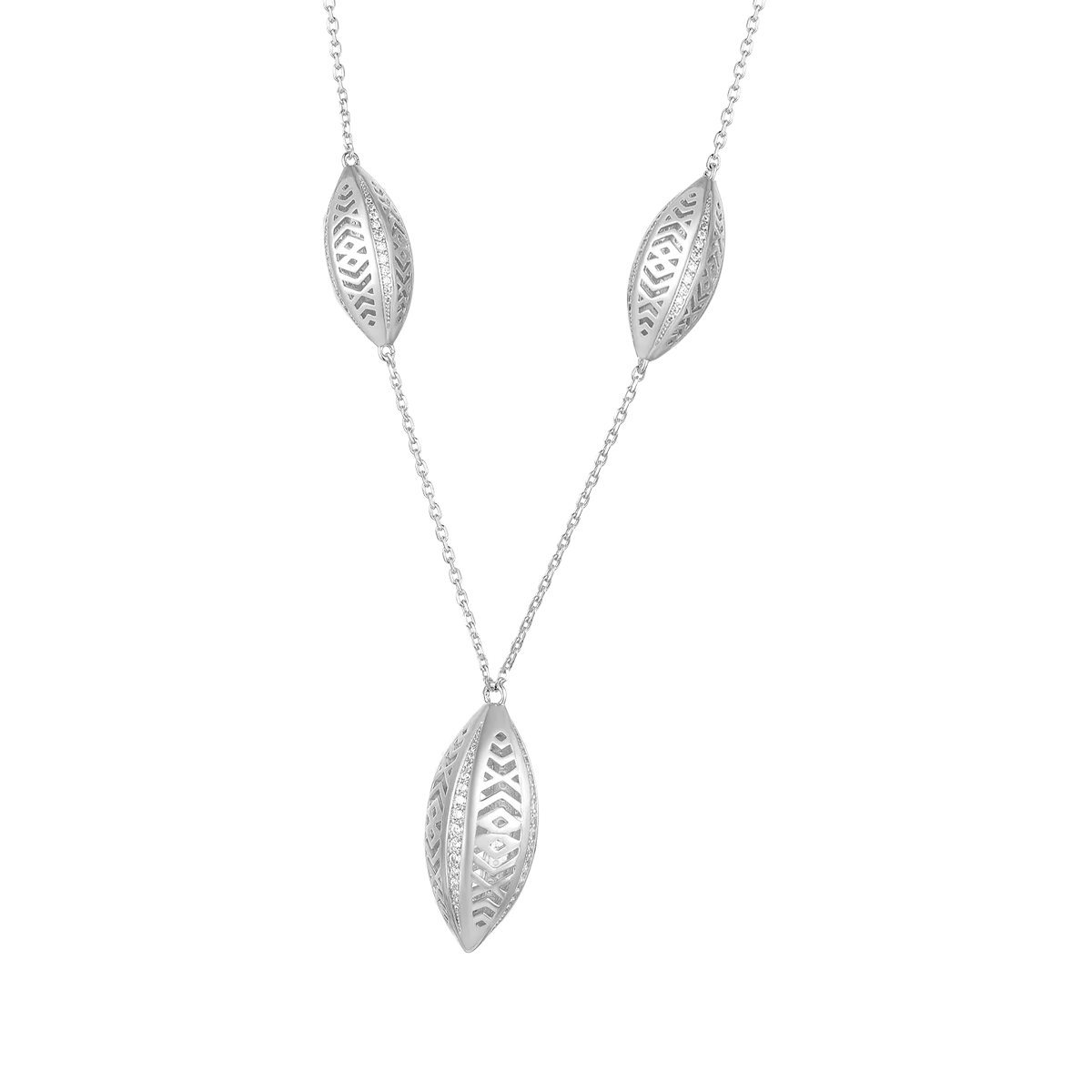 Leaf / Necklace Silver
